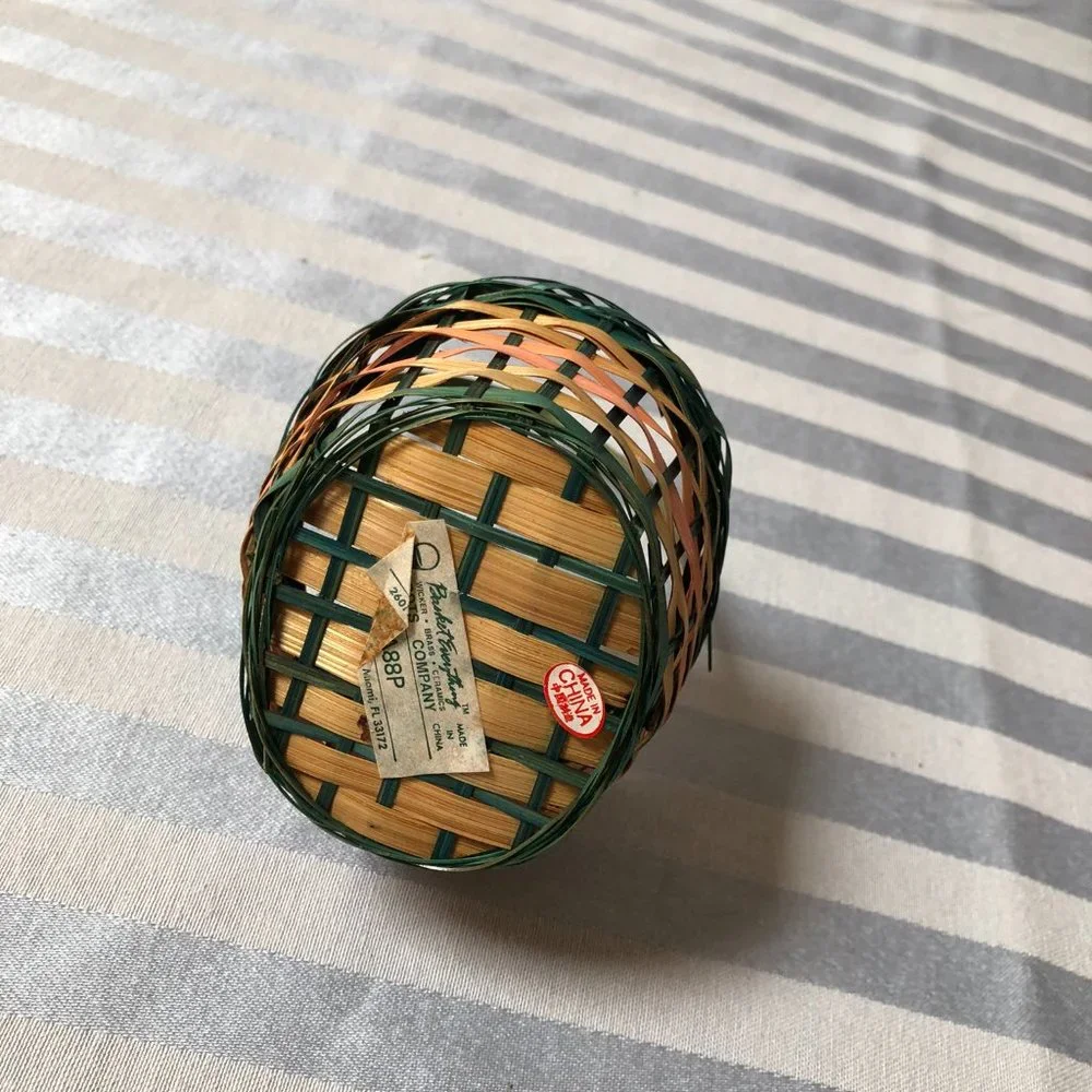 2x Longaberger Baskets + 4 other small wicker baskets (6 total)